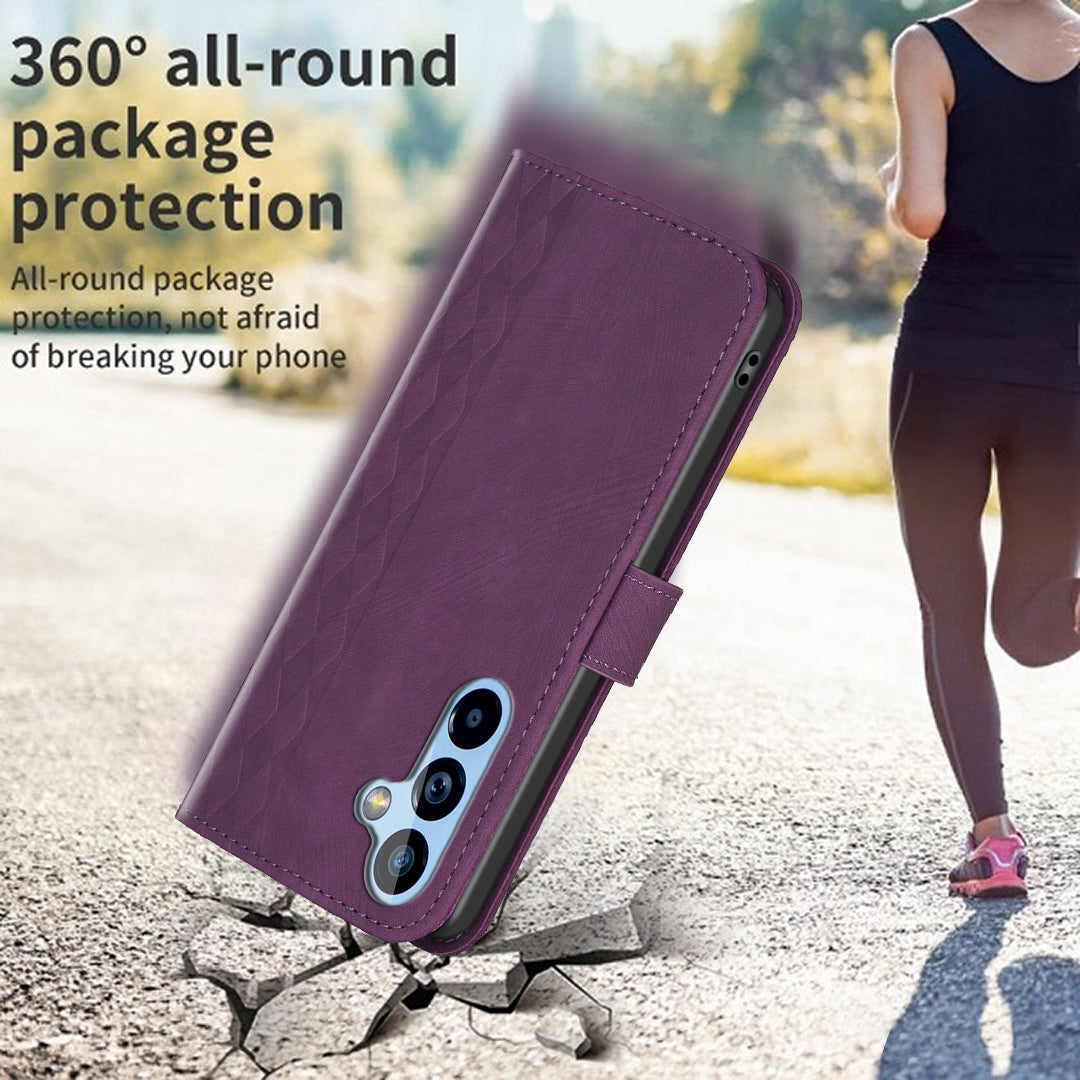 Anti-drop Cover for Samsung Galaxy A54 5G Imprinting Pattern Flip Phone Wallet Foldable Stand Case Anti-drop Cover for Samsung Galaxy A54 5G Imprinting Pattern Flip Phone Wallet Foldable Stand Case